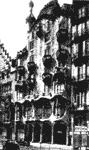 А. Гауди. Дом Баттло. Барселона, 1905-1907 гг. 