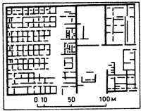 План поселения Kaхун ( Древний Египет ), 11 тысячилетие ( уровень полимеризации )